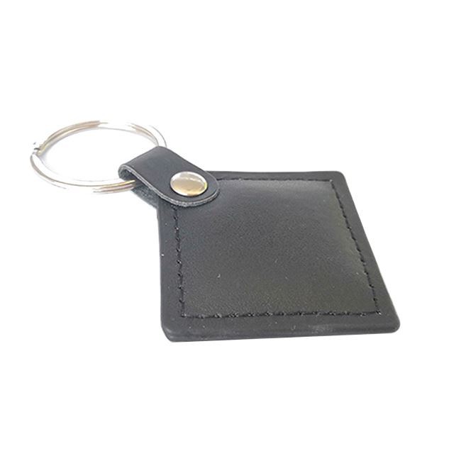 RFID Faux Leather Keychain