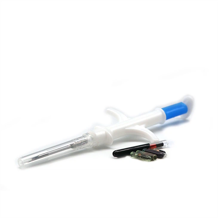 134.2KHz Microchip Animal Glass Tube Tag