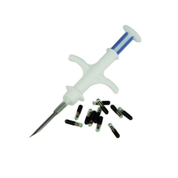 134.2KHz Microchip Animal Glass Tube Tag