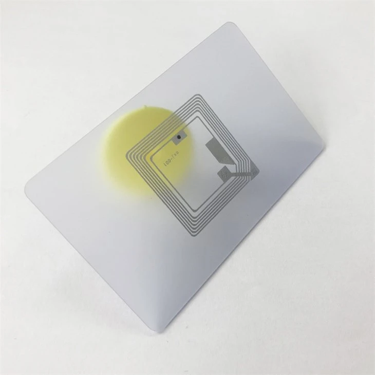 NTAG216 Blank White PVC Card — Printable NFC Card with 888-Byte Memory