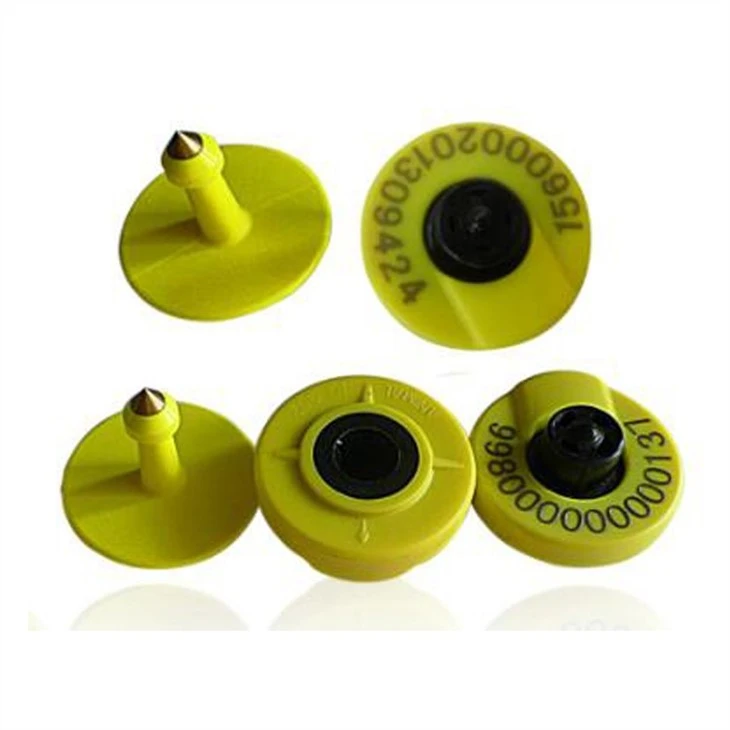 EM4305 RFID Livestock Ear Tag for Theft Prevention and Traceability