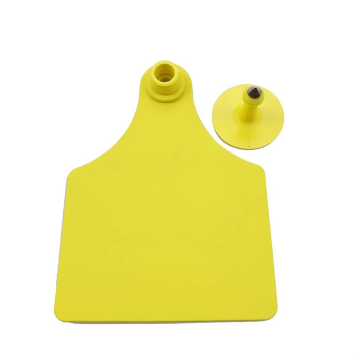 OEM Laser-Printed UHF RFID Cattle Ear Tag for Livestock Identification