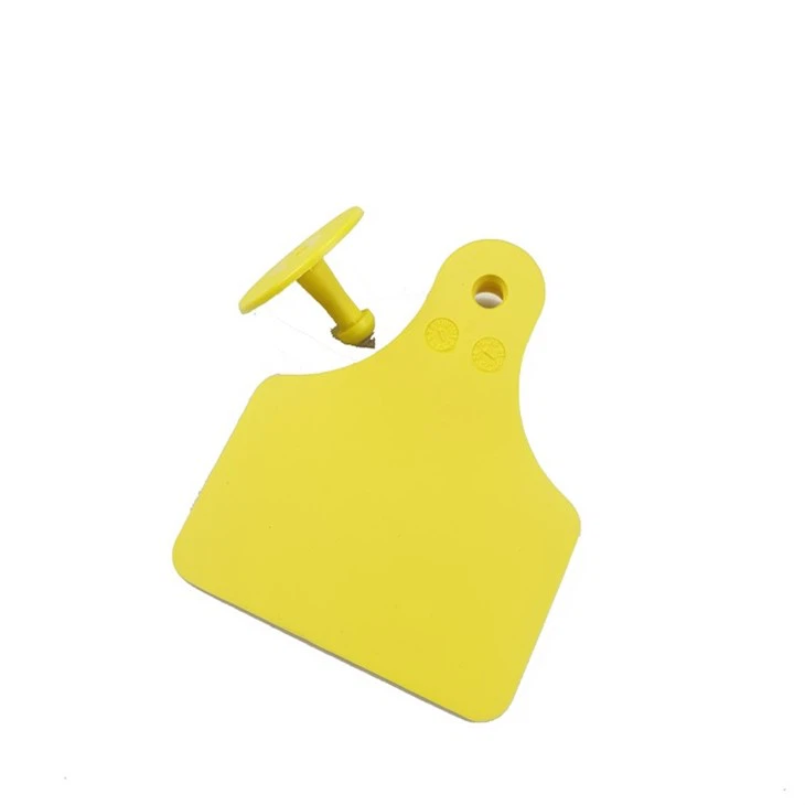 OEM Laser-Printed UHF RFID Cattle Ear Tag for Livestock Identification