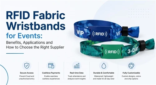 RFID Fabric Wristbands for Events