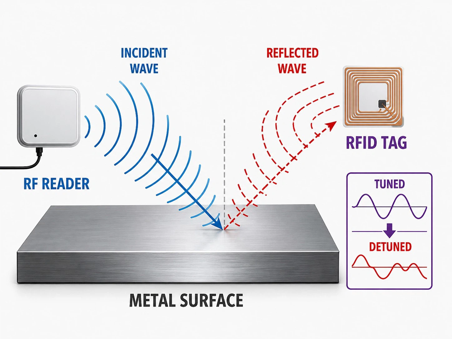 How Does the RFID Anti-Metal Tag Achieve No Interference