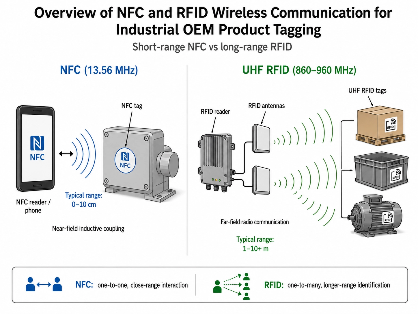 NFC versus RFID for Custom Manufacturing: OEM Insights from Syntek RFID Factory
