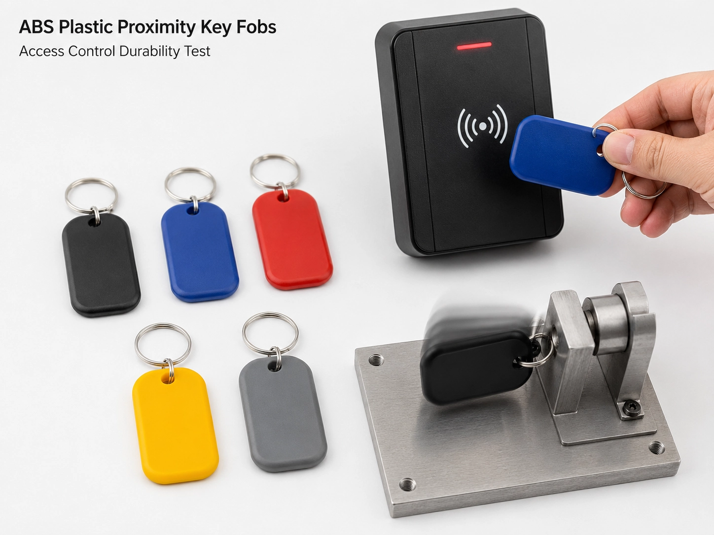 Proximity Key Fob for Access Control: ABS Options & Specs