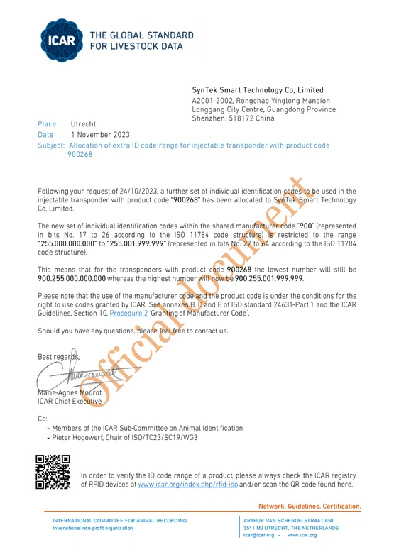 ICAR of SynTek ICAR of SynTek